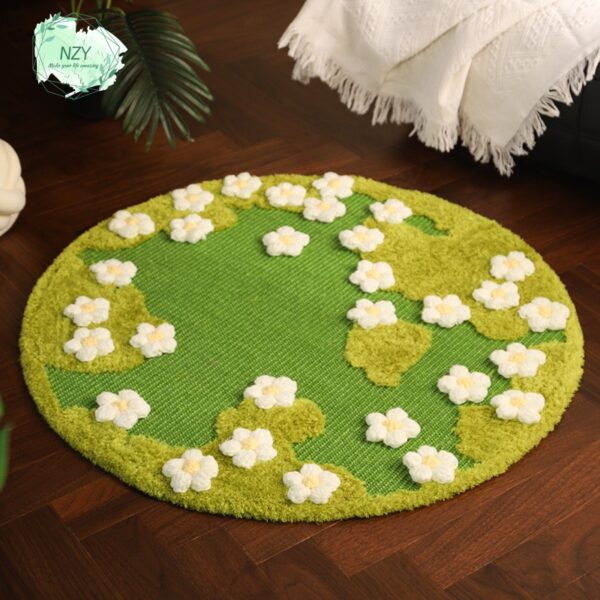 Cat scratch board, flower bed sisal carpet, scratch-resistant and wear-resistant cat scratch pad, no shedding, protecting cat PAWS, pet supplies carpet - 图片 3