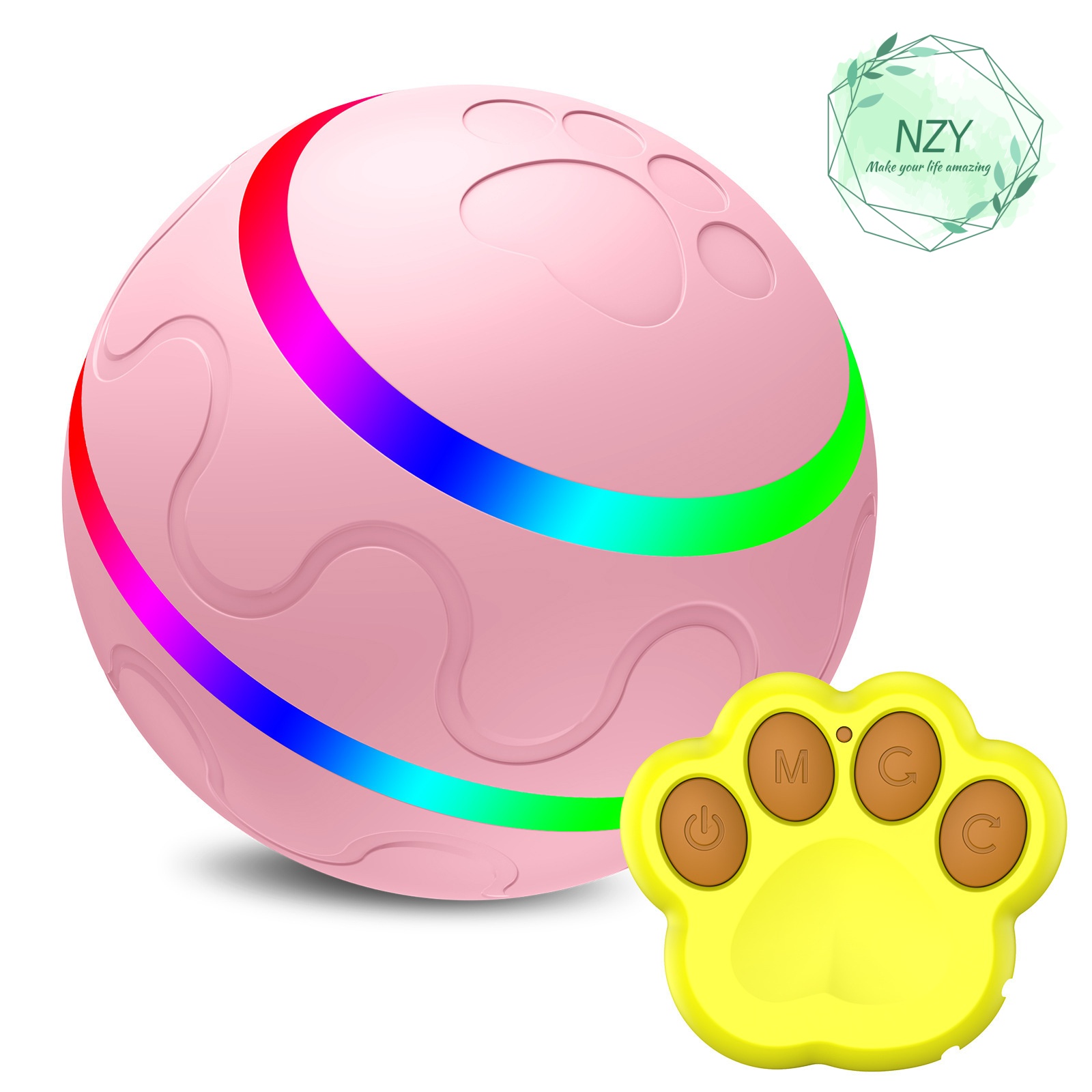 Electric remote control ball